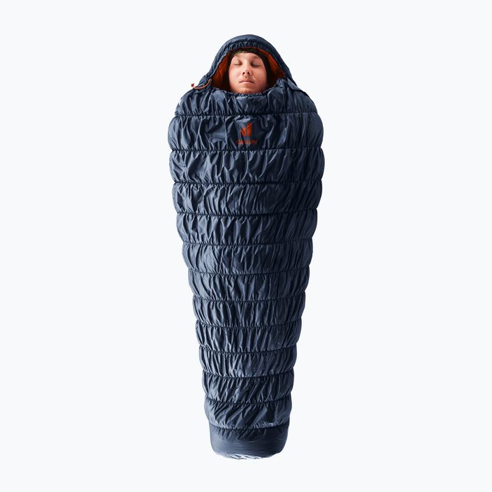 Deuter Exosphere 0° ink/paprika sleeping bag 7