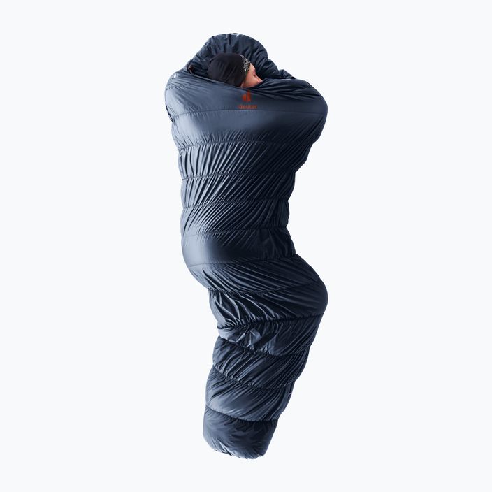 Deuter Exosphere 0° ink/paprika sleeping bag 9