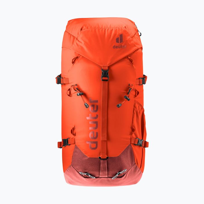 Deuter Gravity Expedition 45+12 l papaya/redwood climbing backpack