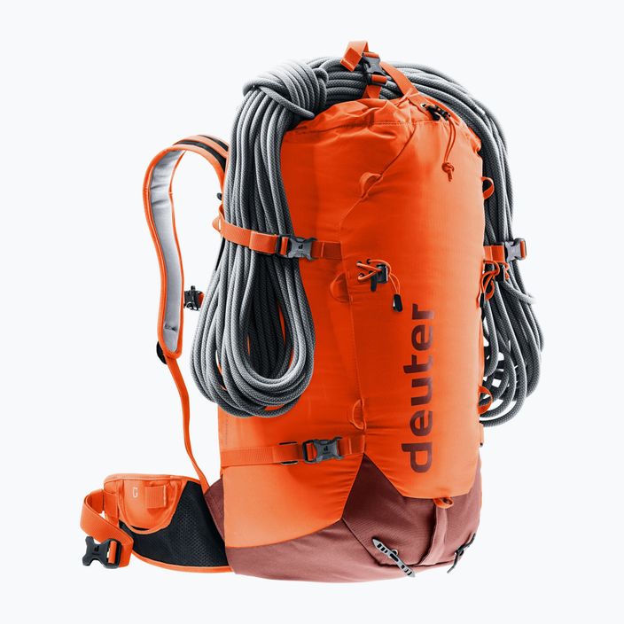 Deuter Gravity Expedition 45+12 l papaya/redwood climbing backpack 6