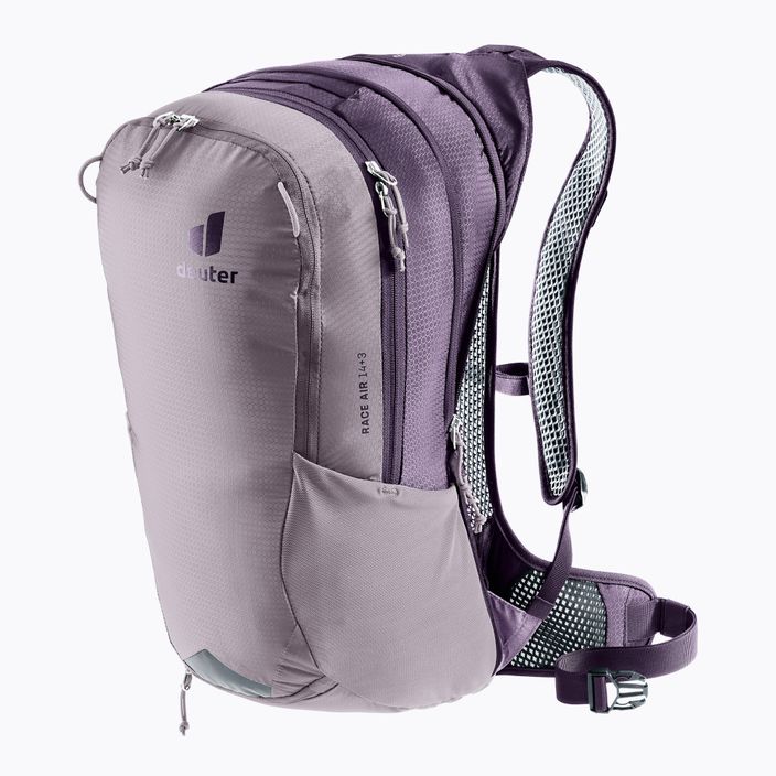 Deuter Race Air 14 + 3 l lavender/purple bicycle backpack 4