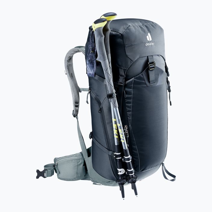 Deuter Trail Pro 36 l black/shale hiking backpack 7