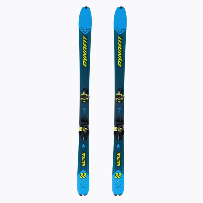 Men's DYNAFIT Radical 88 Ski Set blue 08-0000048280 skis