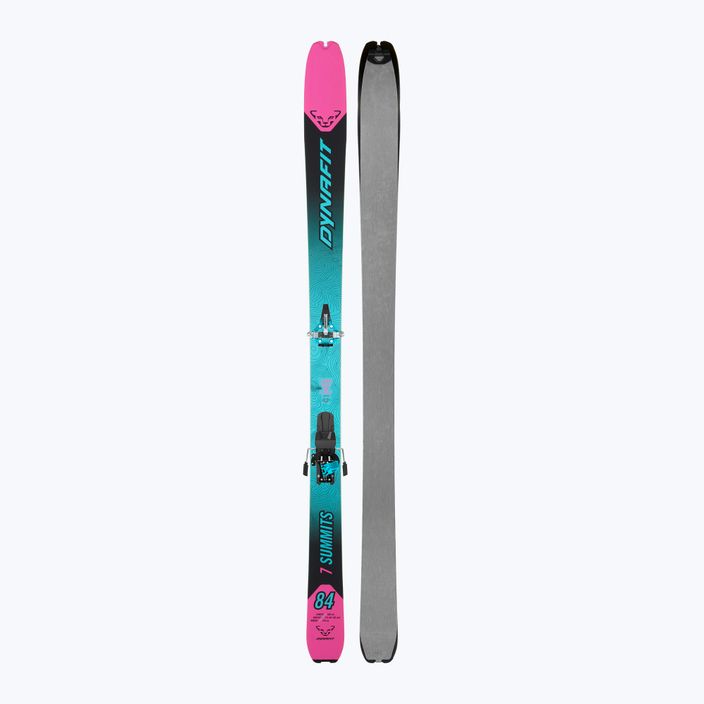 Women's DYNAFIT Seven Summits W + Ski Set blue-pink 08-0000048495 skis 10