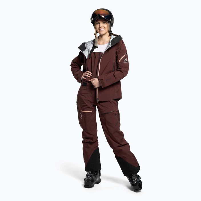 Women's ski trousers Maloja W'S MaleachiM brown 32102 2