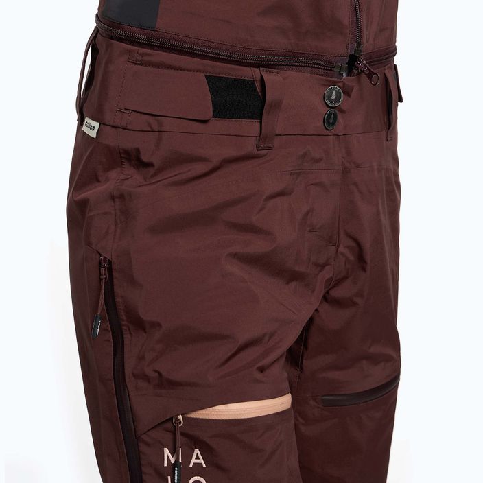 Women's ski trousers Maloja W'S MaleachiM brown 32102 6