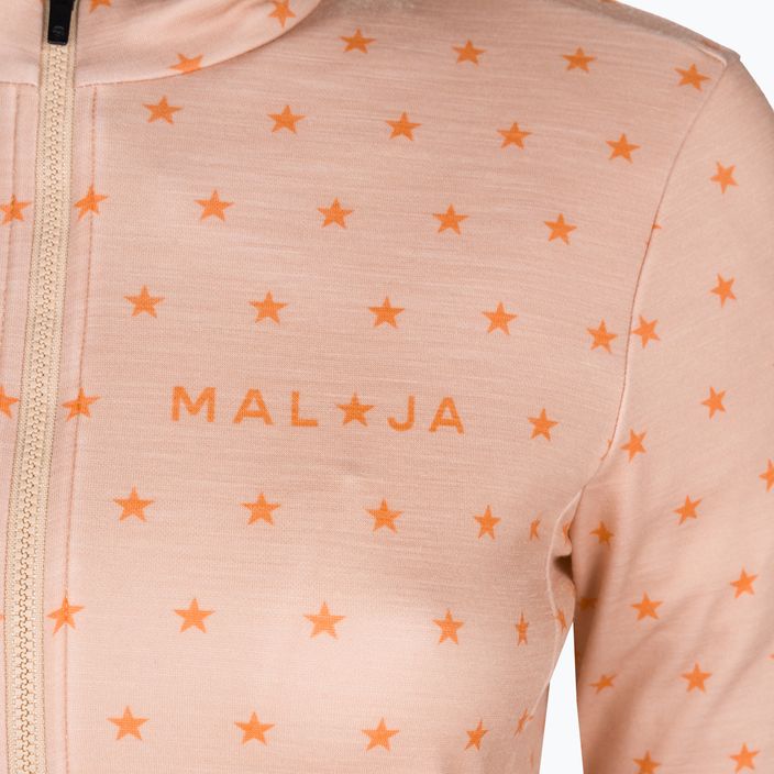 Women's ski sweatshirt Maloja Copper beech orange 32124 1 8471 10