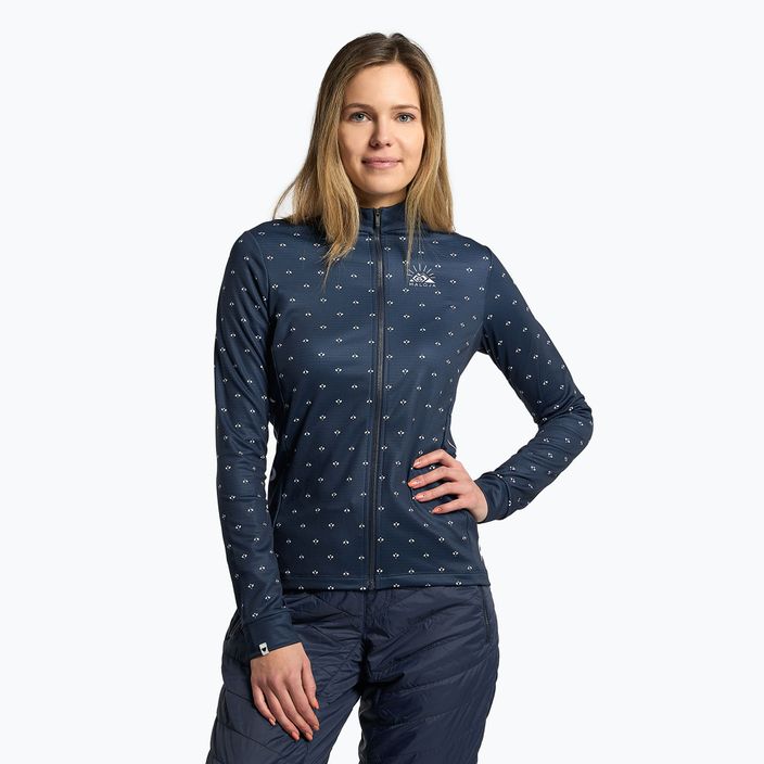Women's cross-country ski sweatshirt Maloja W'S SawangM 1/1 navy blue 32141-1-8511