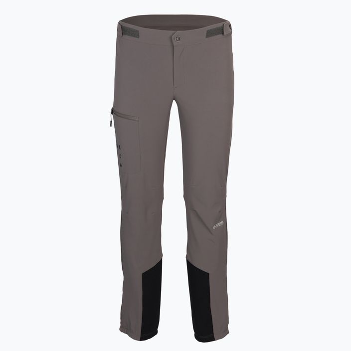 Men's Maloja SpechtM grey ski trousers 32211-1-0119