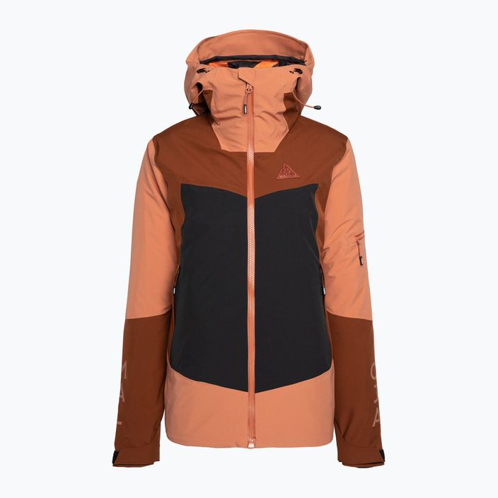 Women's ski jacket Maloja BuchfinkM orange 34105