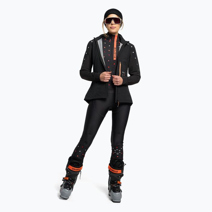 Women's cross-country ski sweatshirt Maloja SycamoreM black 34109-1-0817 2