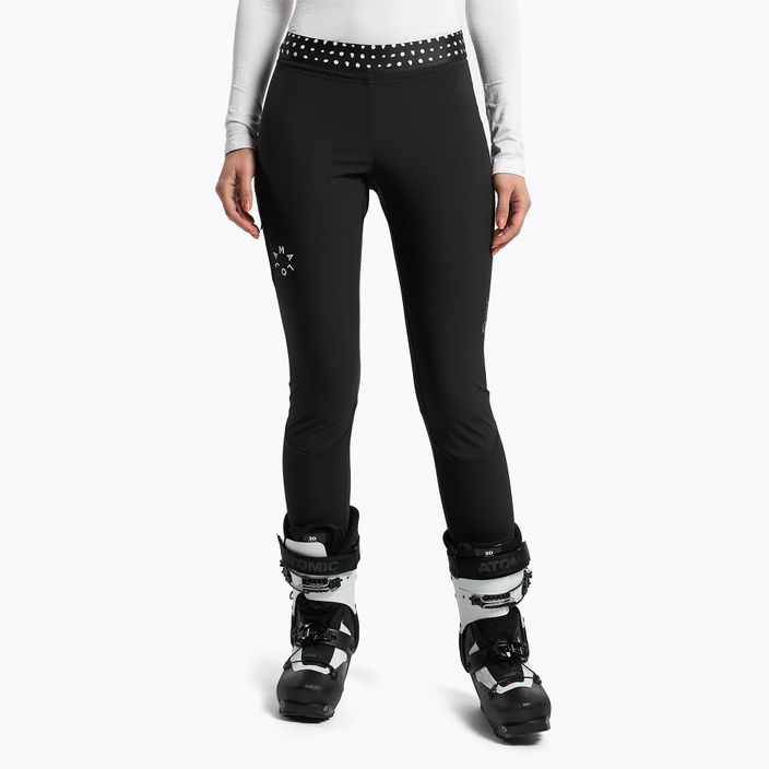 Women's Maloja FlaasM cross-country ski trousers black 34127-1-0817