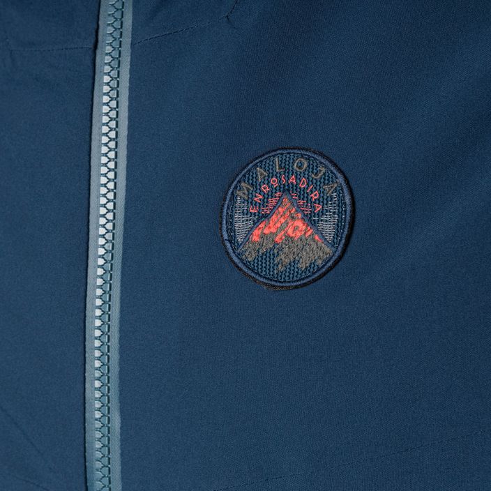 Maloja HallimaschM men's ski jacket navy blue and orange 34204-1-8581 3