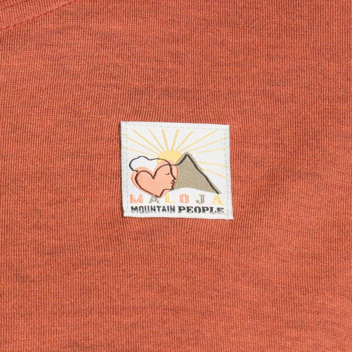 Women's trekking shirt Maloja SonnsteinM orange 35114 3