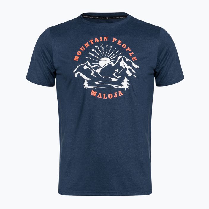 Maloja UntersbergM men's climbing shirt navy blue 35218