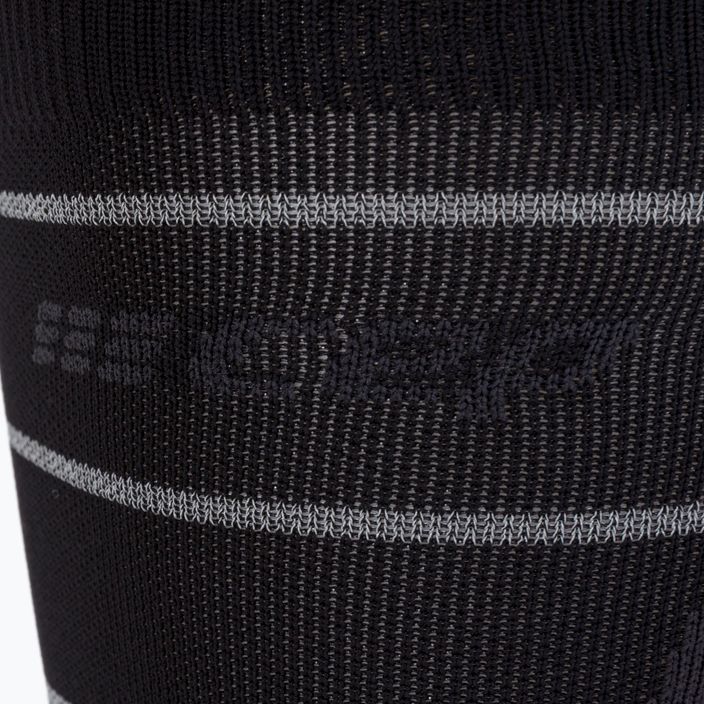 CEP Reflective men's running compression socks black WP505Z 4