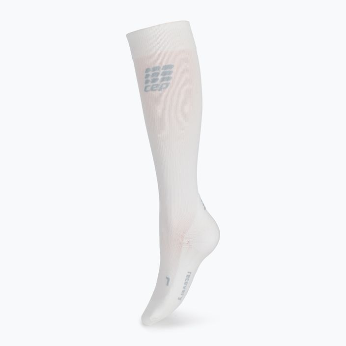 CEP Recovery men's compression socks white WP550R 2