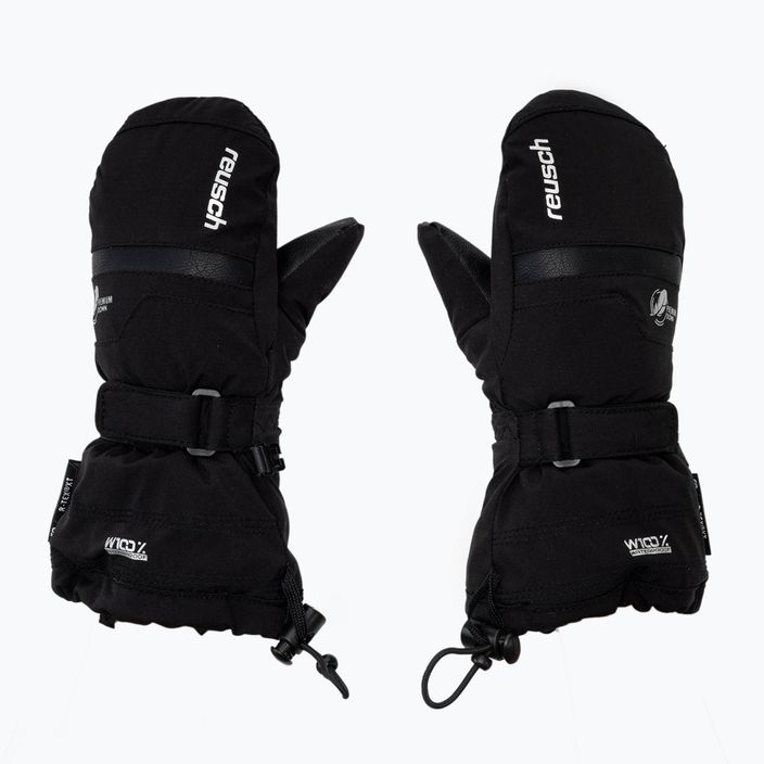 Children's snowboard gloves Reusch Kadir Down R-TEX XT Mitten black 47/85/562/700 2