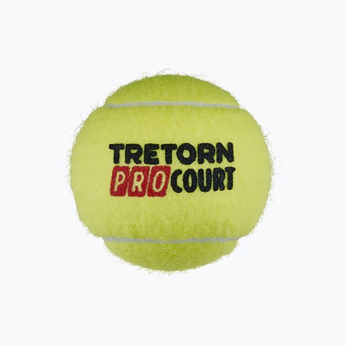 Tretorn Pro Court tennis balls 3 pcs yellow 474186 2
