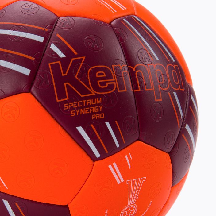 Kempa Spectrum Synergy Pro handball red/orange size 2 4