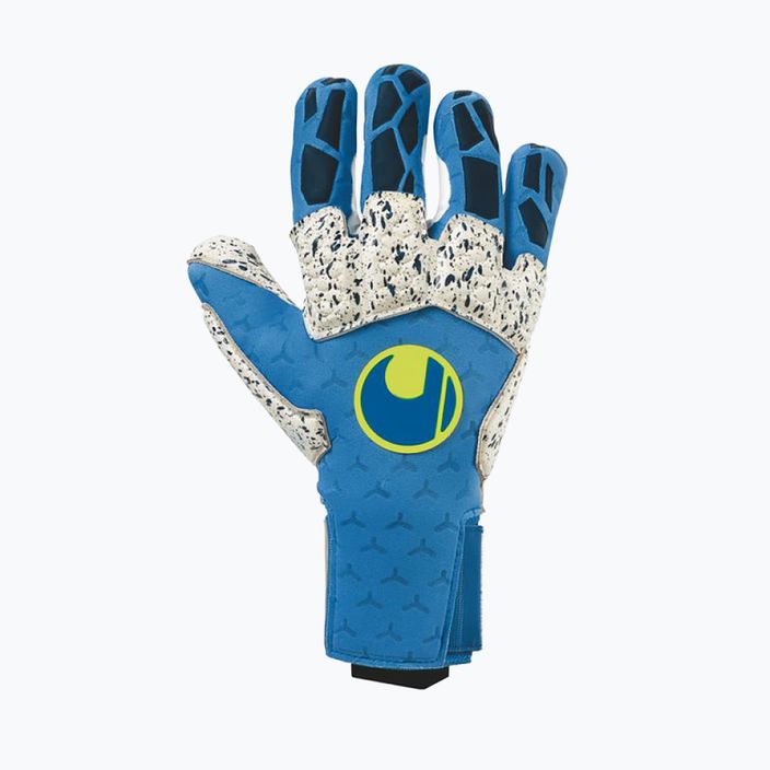 Uhlsport Hyperact Supergrip+ Reflex blue goalkeeper gloves 101123001 4