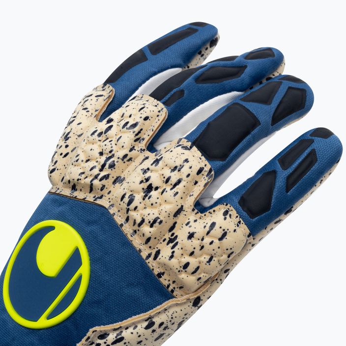 Uhlsport Hyperact Supergrip+ Reflex blue goalkeeper gloves 101123001 3