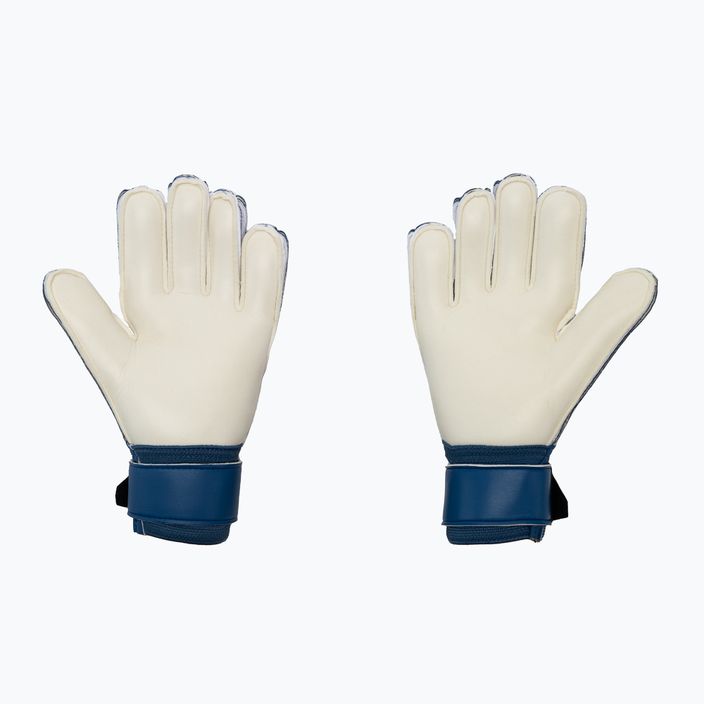 Children's goalkeeper gloves uhlsport Hyperact Soft Flex Frame blue and white 101123801 2
