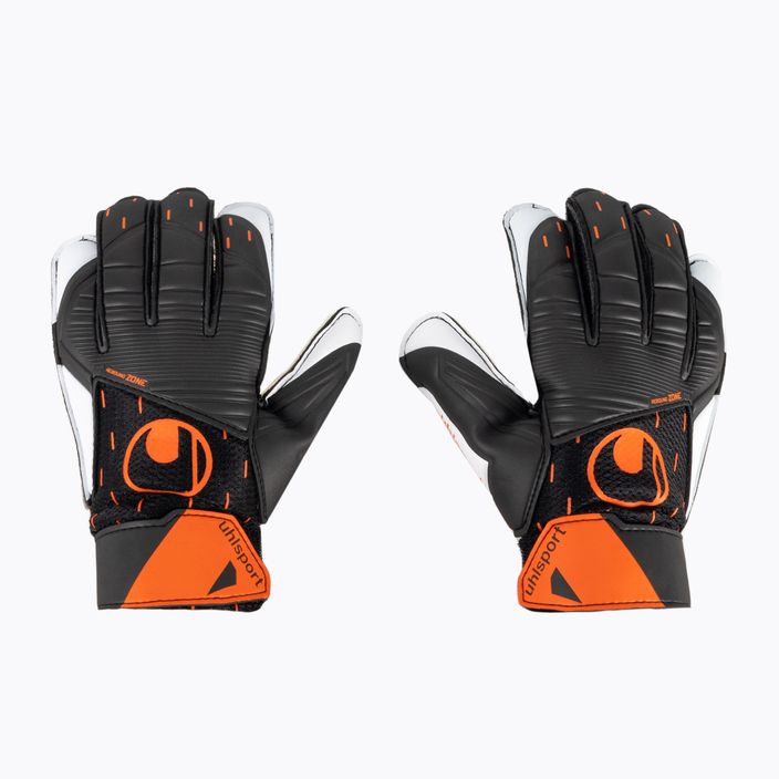Uhlsport Speed Contact Starter Soft goalkeeper gloves black and white 101126901