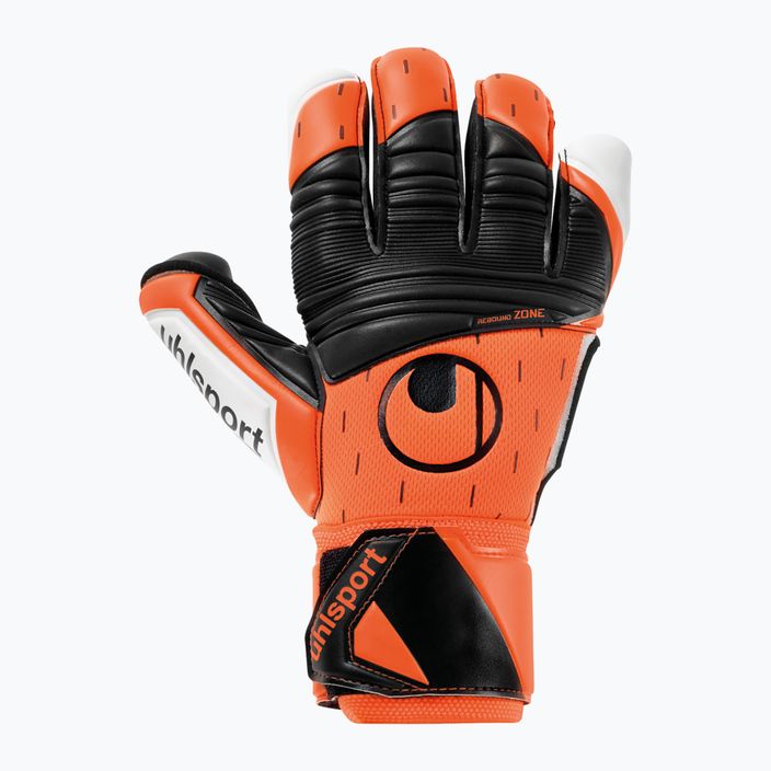 Uhlsport Super Resist+ Hn goalkeeper gloves orange and white 101127301 5