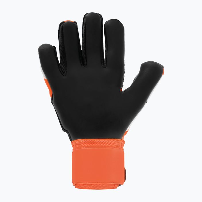Uhlsport Super Resist+ Hn goalkeeper gloves orange and white 101127301 6