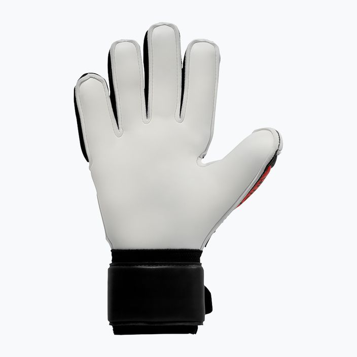 Children's goalkeeper gloves uhlsport Classic Absolutgrip black/red/white 2