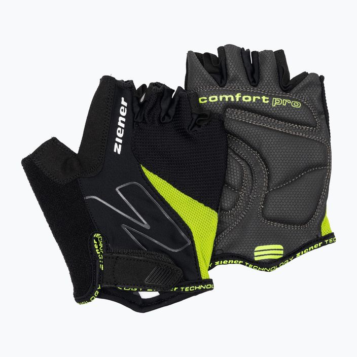 ZIENER MTB Crave MEMORYfoam men's cycling gloves green Z-178204/568