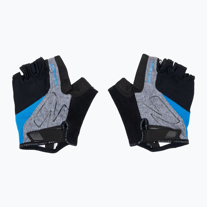 ZIENER MTB Crave Memory Foam grey men's cycling gloves Z-178204/752.798 3