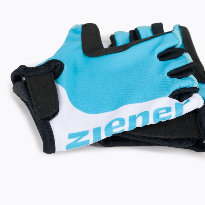 ZIENER MTB Corrie Junior children's cycling gloves blue and white Z-178535 4