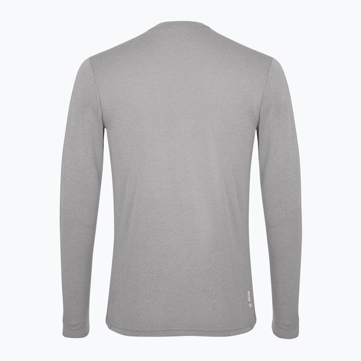 Men's Salewa Solidlogo Dry grey trekking shirt 00-0000027340 6