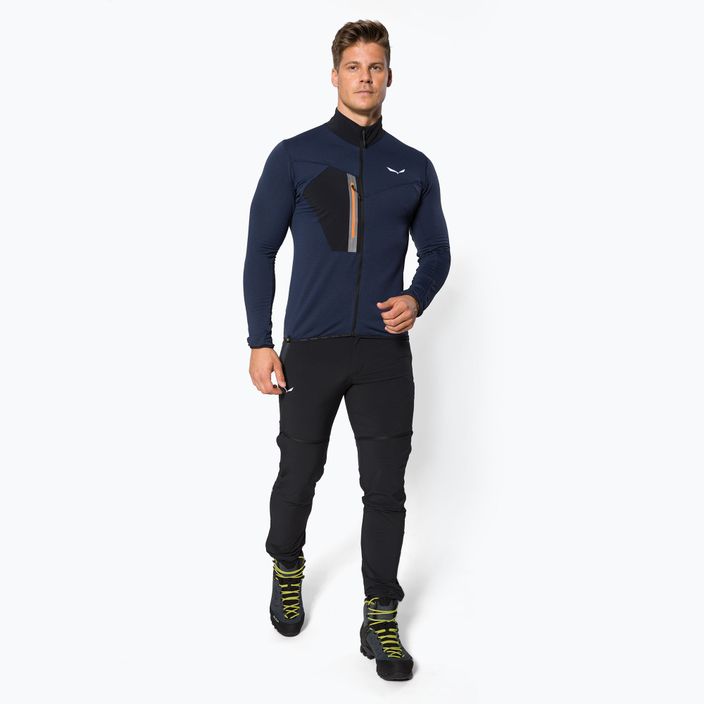 Men's Salewa Pedroc fleece sweatshirt navy blue 00-0000027719 2