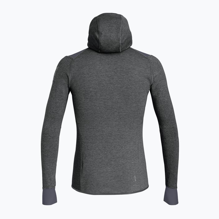 Salewa men's trekking sweatshirt Puez 2 Dry Hood FZ grey-black 00-0000027221 6