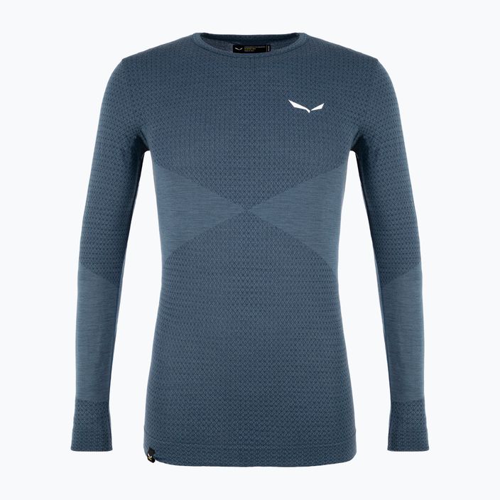 Men's thermal T-shirt Salewa Zebru Med Warm Amr blue 00-0000027957 6