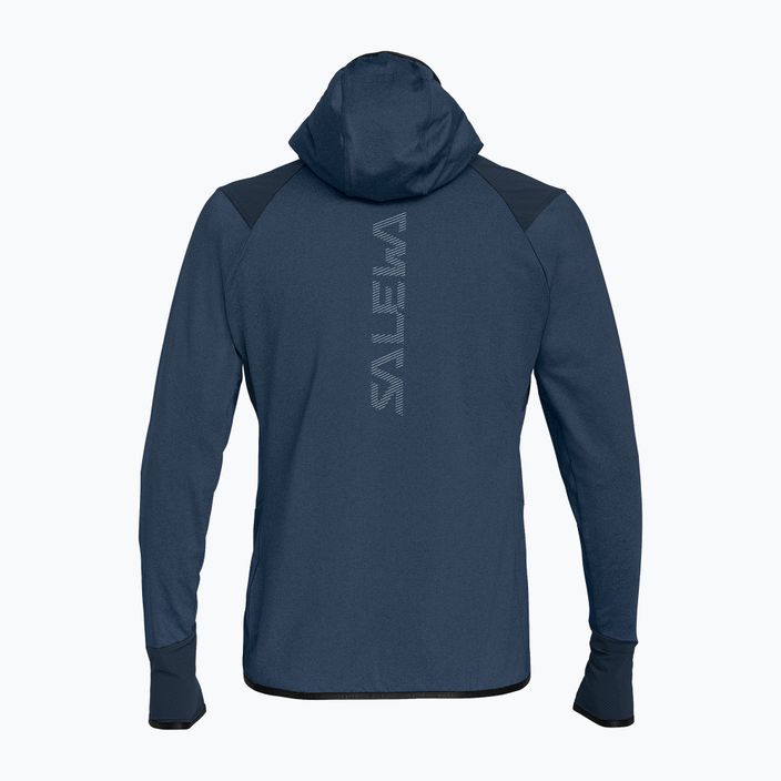 Men's Salewa Agner Hybrid PL/DST FZ Hoody fleece sweatshirt navy blue 00-0000027371 4
