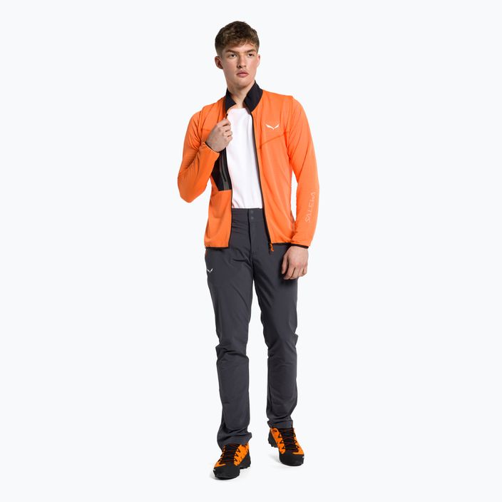 Men's Salewa Pedroc fleece sweatshirt orange 00-0000027719 2