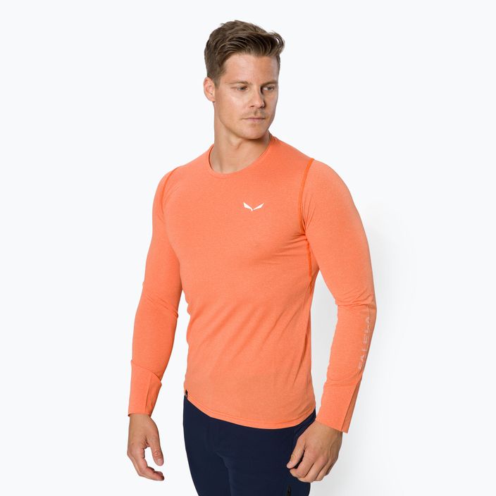 Salewa Pedroc 2 Dry men's trekking shirt orange 00-0000027723