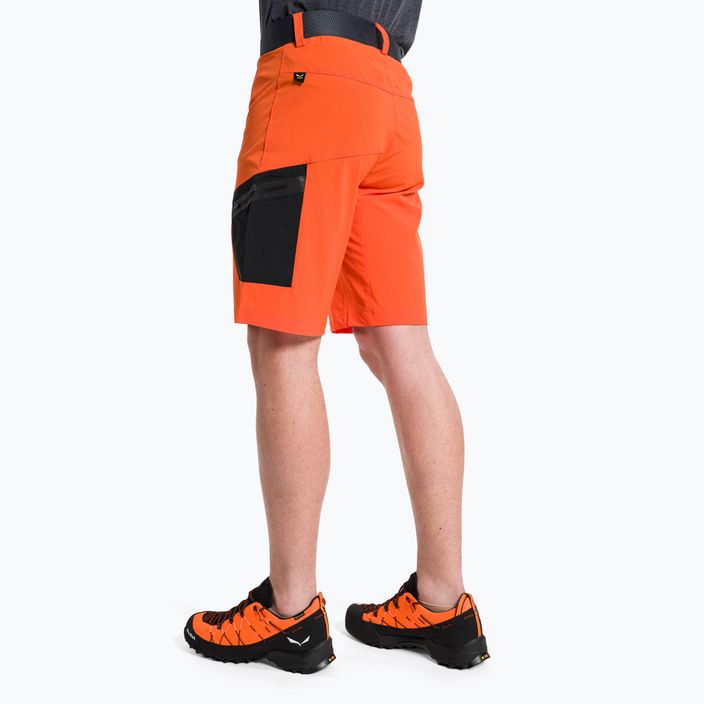 Men's trekking shorts Salewa Pedroc Cargo 2 orange 00-0000026934 3