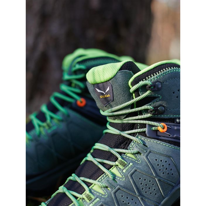 Men's trekking boots Salewa Alp Trainer 2 Mid GTX green 00-0000061382 11
