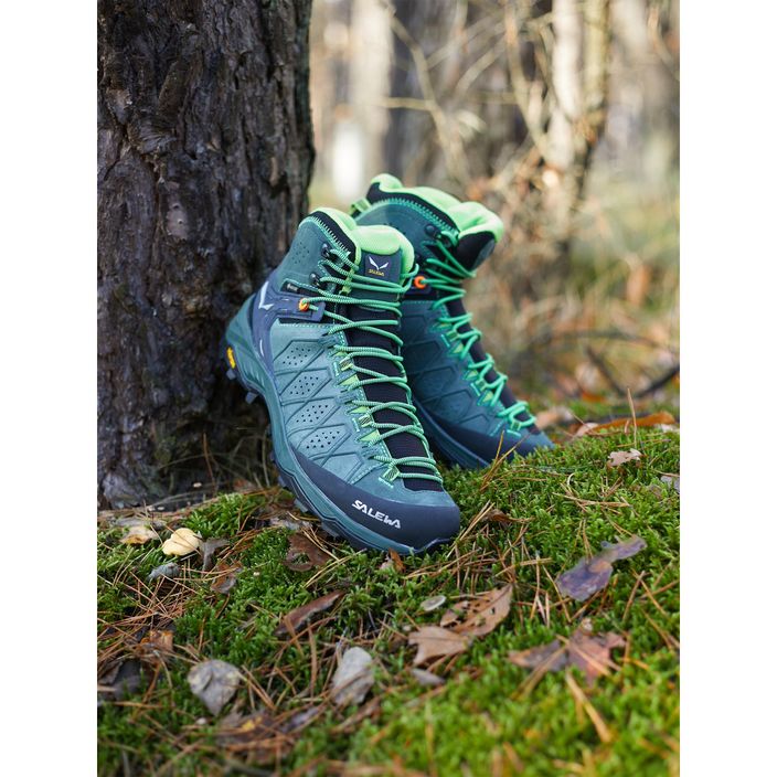 Men's trekking boots Salewa Alp Trainer 2 Mid GTX green 00-0000061382 12