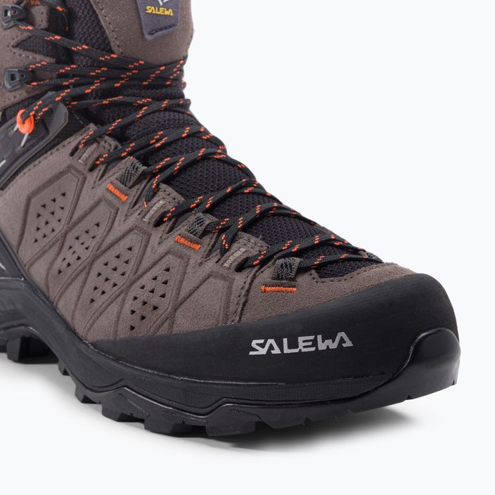 Men's trekking boots Salewa Alp Trainer 2 Mid GTX brown 00-0000061382 7