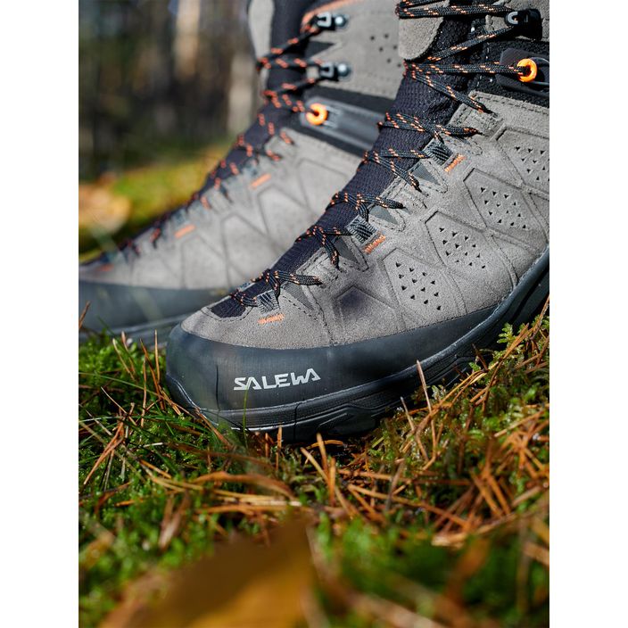 Men's trekking boots Salewa Alp Trainer 2 Mid GTX brown 00-0000061382 13