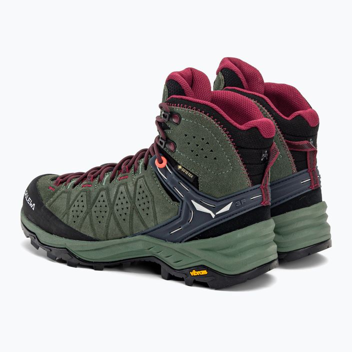 Women's trekking boots Salewa Alp Trainer 2 Mid GTX green 00-0000061383 2