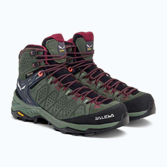 Women's trekking boots Salewa Alp Trainer 2 Mid GTX green 00-0000061383 3