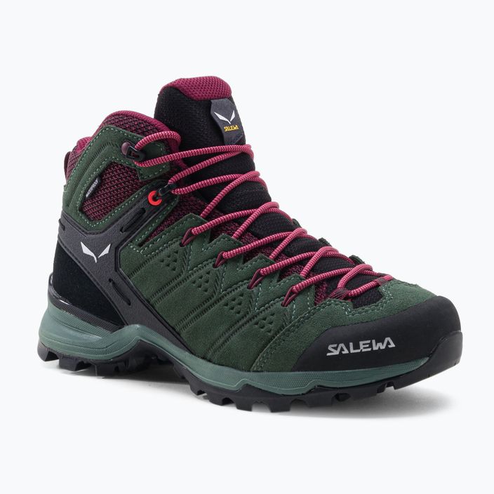 Women's trekking boots Salewa Alp Mate Mid WP green 00-0000061385