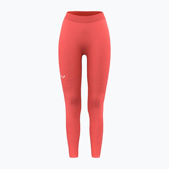 Women's thermal trousers Salewa Zebru Medium Warm AMR fluo coral